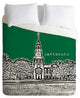 Deny Designs Bird Ave Dartmouth College Green Duvet Cover - Lightweight