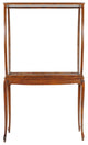 15" Brown And Clear Glass Standard Display Stand