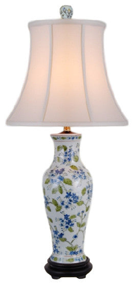 Fleur Vase Porcelain Table Lamp