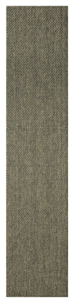 Nourison Tulum 2'2" x 8' Olive Outdoor Rug
