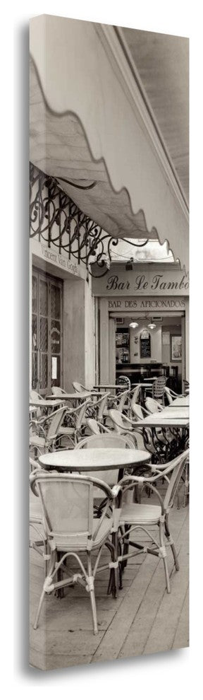 "Cafe La Nuit - 1" By Alan Blaustein, Giclee Print on Gallery Wrap Canvas
