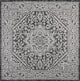Sinjuri Medallion Textured Weave Indoor/Outdoor Area Rug