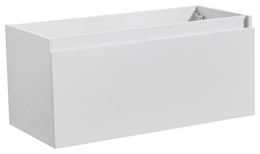 Mezzo 40" Bathroom Cabinet, Base: White, Base Only