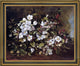 Gustave Courbet Flowering Apple Tree Branch Framed Premium Canvas Print, 20"x25"