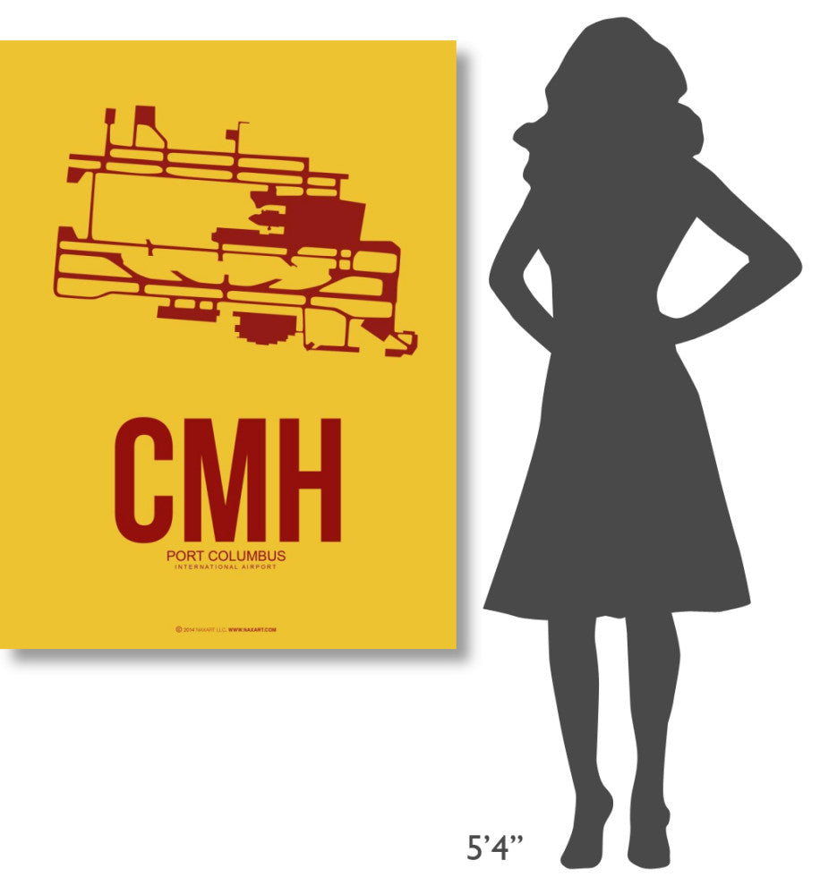 "CMH Port Columbus Poster 3" Fine Art Print