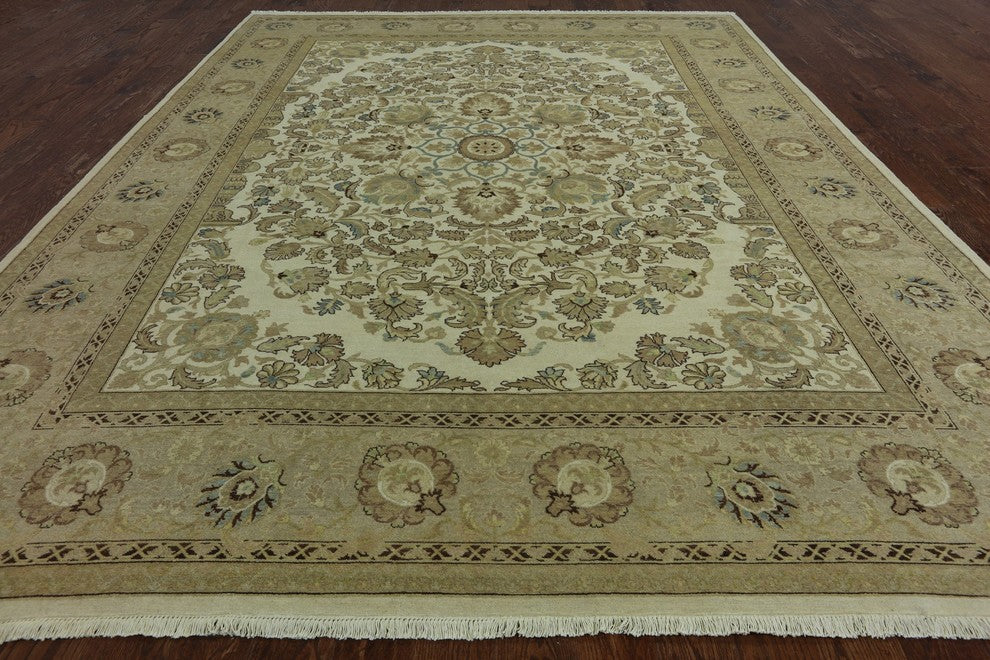 9'x12' Oriental Chobi Peshawar Hand Knotted Area Rug, W2481