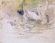 Berthe Morisot Swans - 20" x 25" Premium Canvas Print