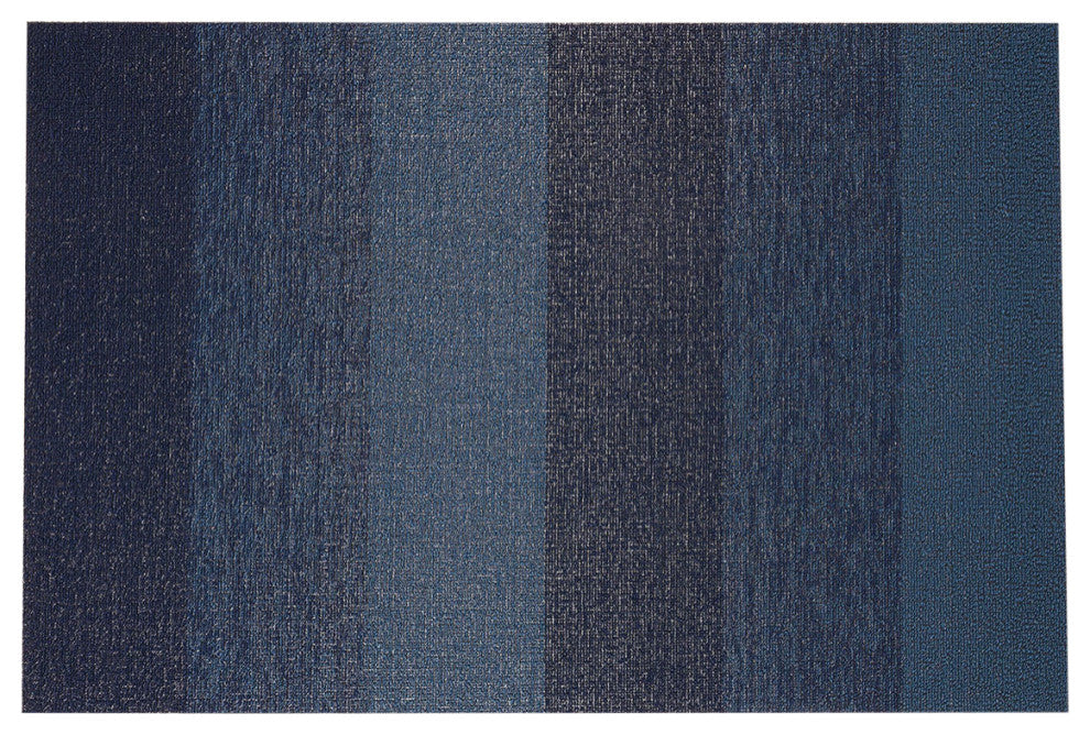 Marbled Stripe Shag, Bay Blue, 36"x60"