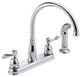 Delta 21996LF Windemere Two Handle Kitchen Faucet, Chrome