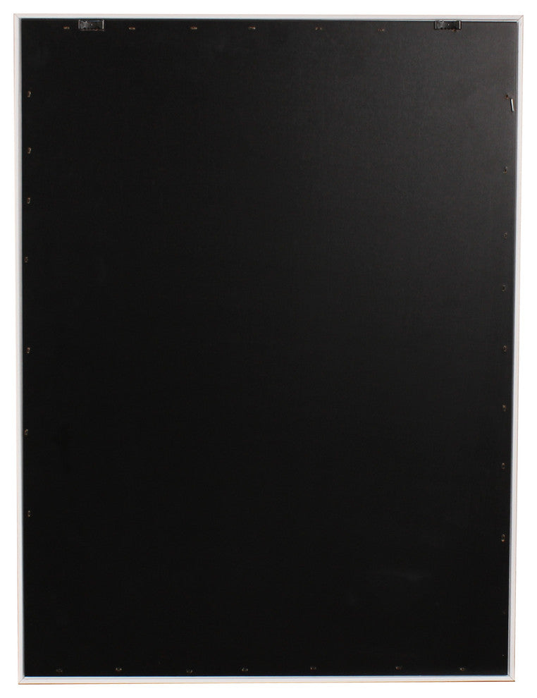 Giraffe Portrait Black and White Framed Canvas Wall Art