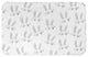 Bunny Pattern 34x21 Bath Mat
