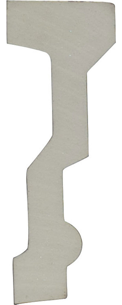 5 1/2"H x 2"P x 94 1/2"L Panel Moulding