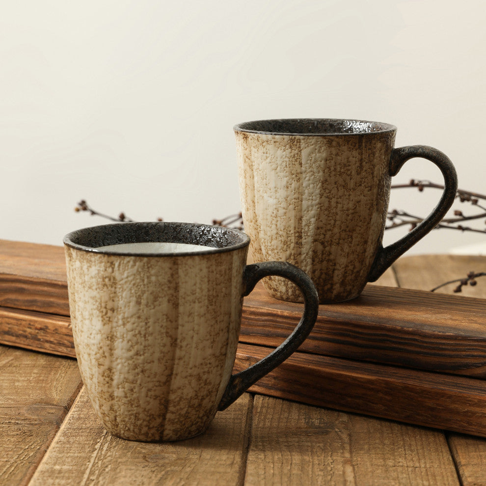 Stone Lain Lucy Porcelain 32 Piece Dinnerware Set, Beige