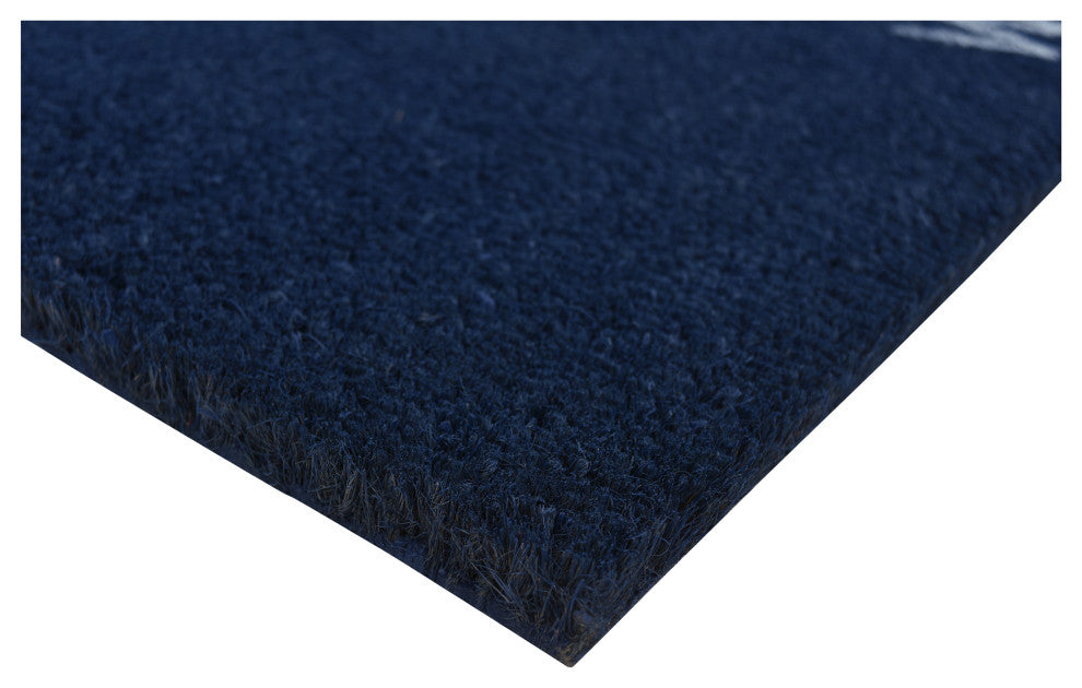 Calloway Mills Collins Blue Pastel Welcome Doormat, 24x36