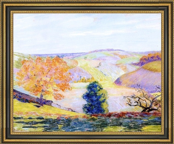 Armand Guillaumin LandscapeFramed Premium Canvas Print, 16"x20"