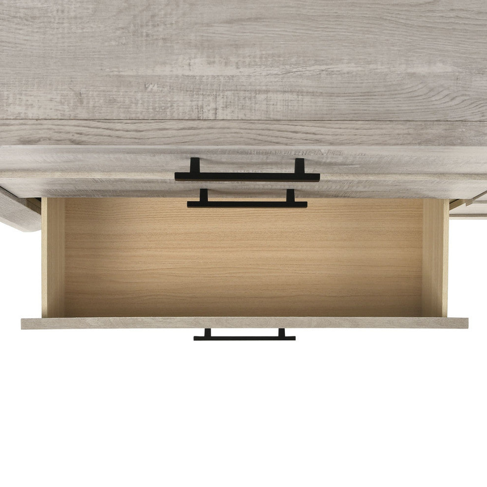 Ellen 6 Drawer Dresser, White