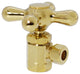 Supply Kit - 1/2" Ips X 3/8" Od X 20" Corrugated In Polished Brass, Polished Brass