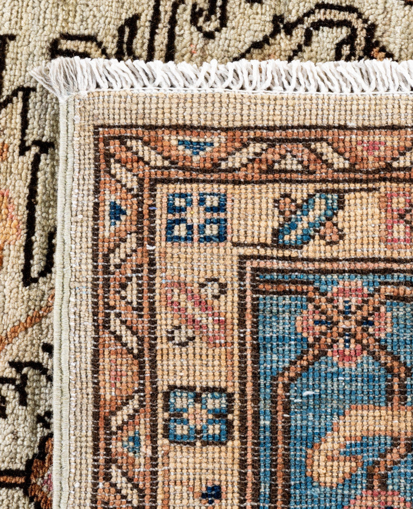 Serapi One-of-a-Kind Hand-Knotted Area Rug Light Gray, 8'1" x 9'10"