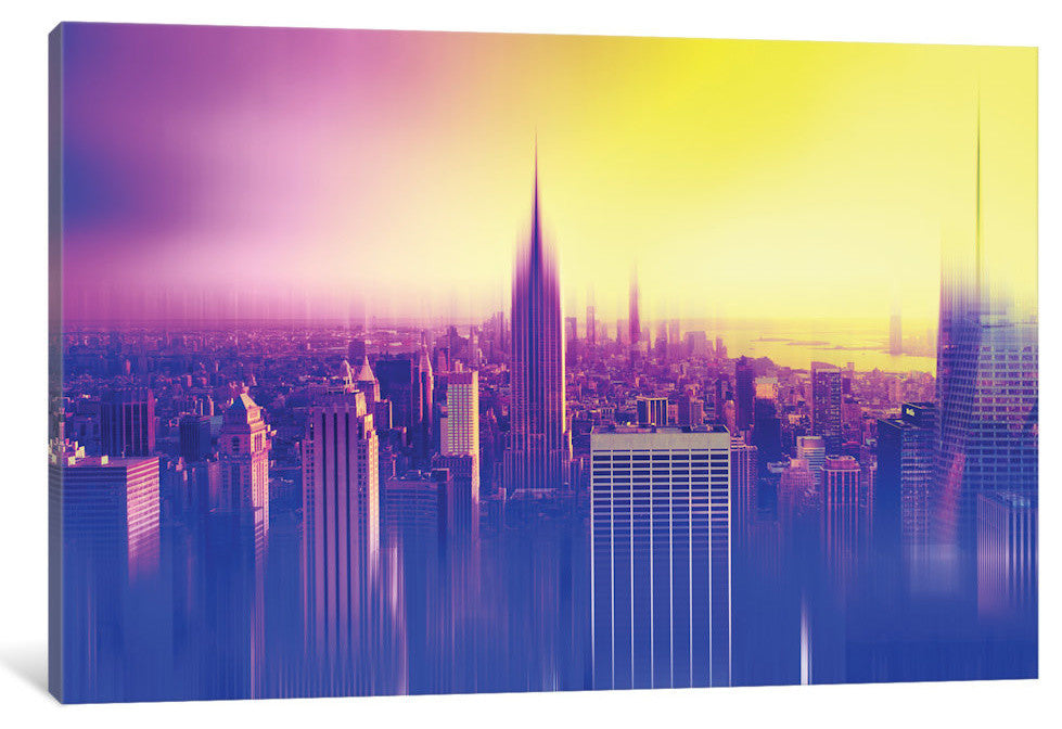 "Urban Stretch Series New York Colors" by Philippe Hugonnard, 26x18x1.5