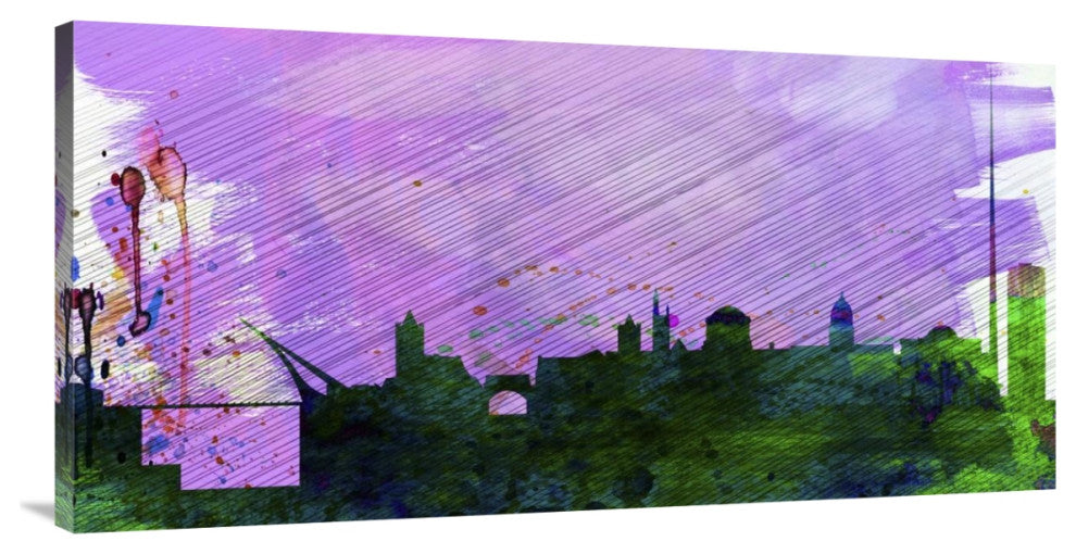 "Dublin City Skyline" Fine Art Print