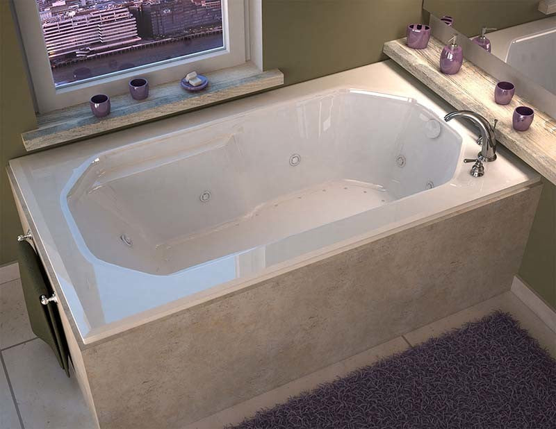 Venzi Grand Tour Irma 36 x 60 Rectangular Air & Whirlpool Jetted Bathtub