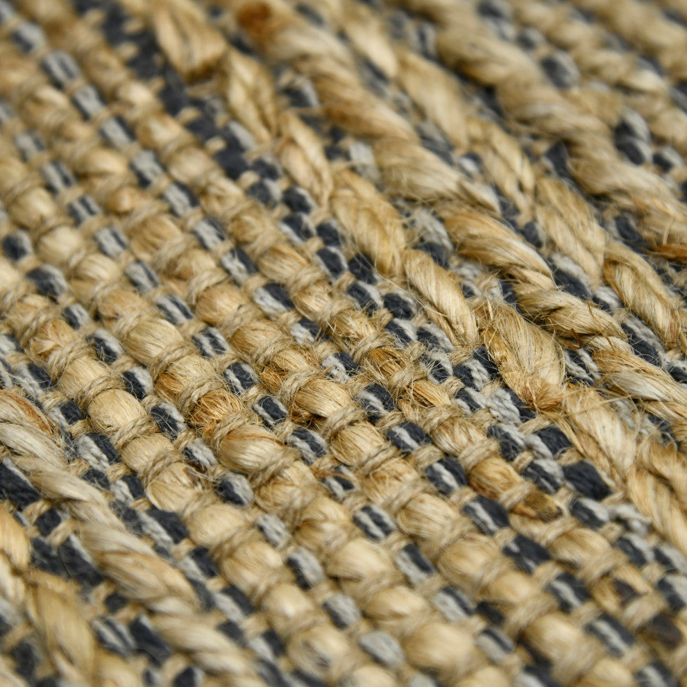 Naturals Sinclair Area Rug, Gray, 2' x 3', Striped