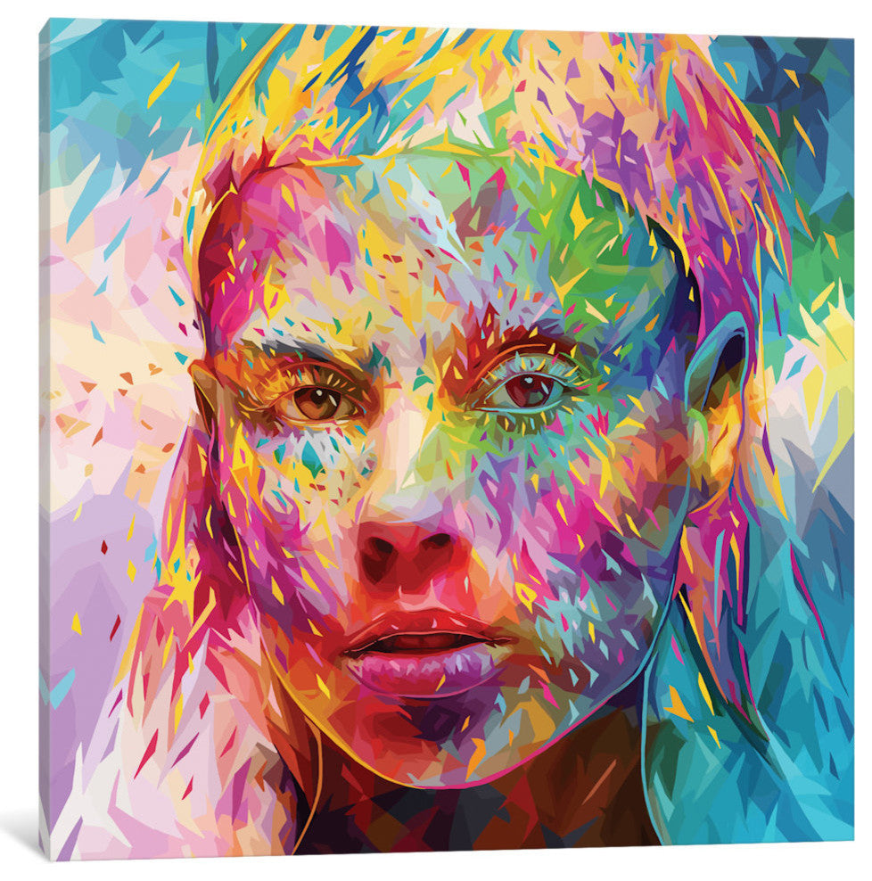 "Yolandi" by Alessandro Pautasso, 18x18x1.5