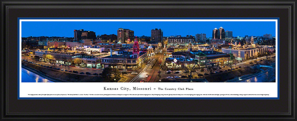 Kansas City, Missouri-The Plaza, Deluxe Frame