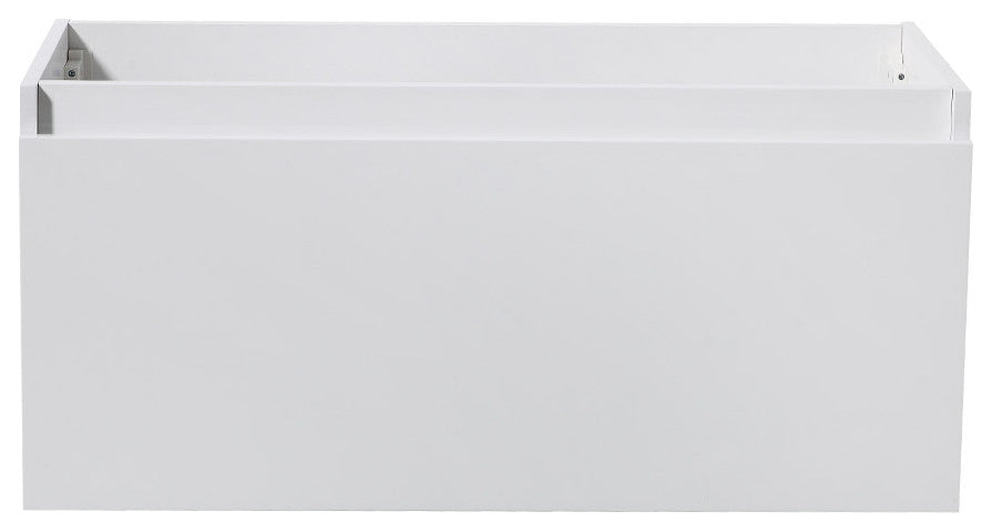Mezzo 40" Bathroom Cabinet, Base: White, Base Only