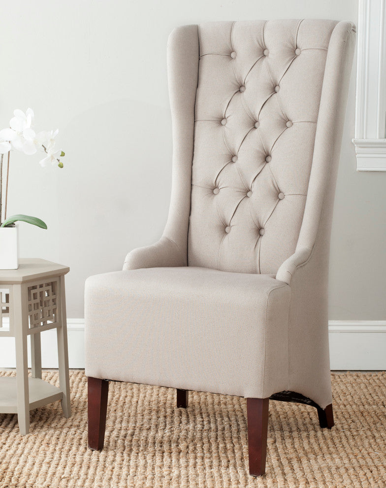 Safavieh Becall Dining Chair, Taupe