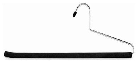 Foam Padded Metal Pant Hanger, Set of 10