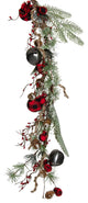 Buffalo Gingham Country Holiday Garland, 4'