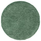 Safavieh August Shag AUG200Y Rug, Green, 5' X 5' Round