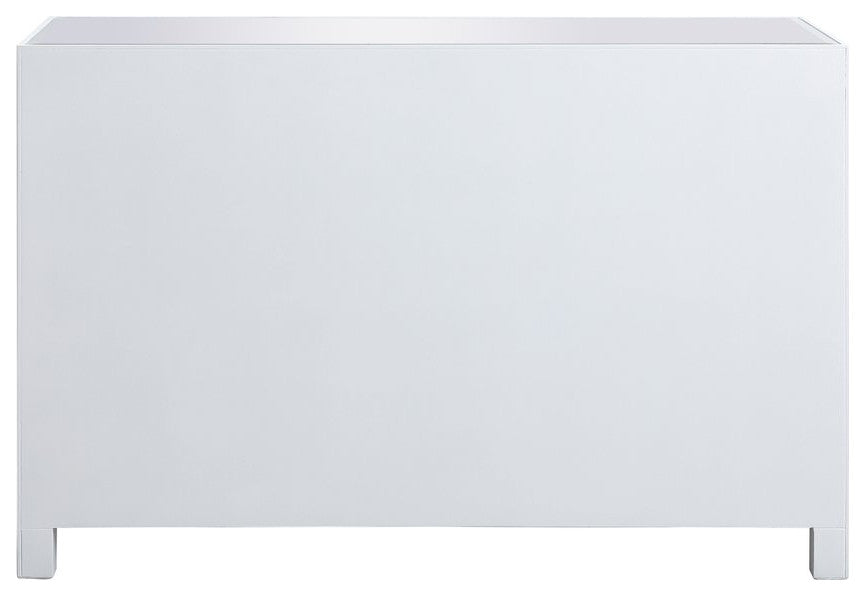 Transitional White Cabinets