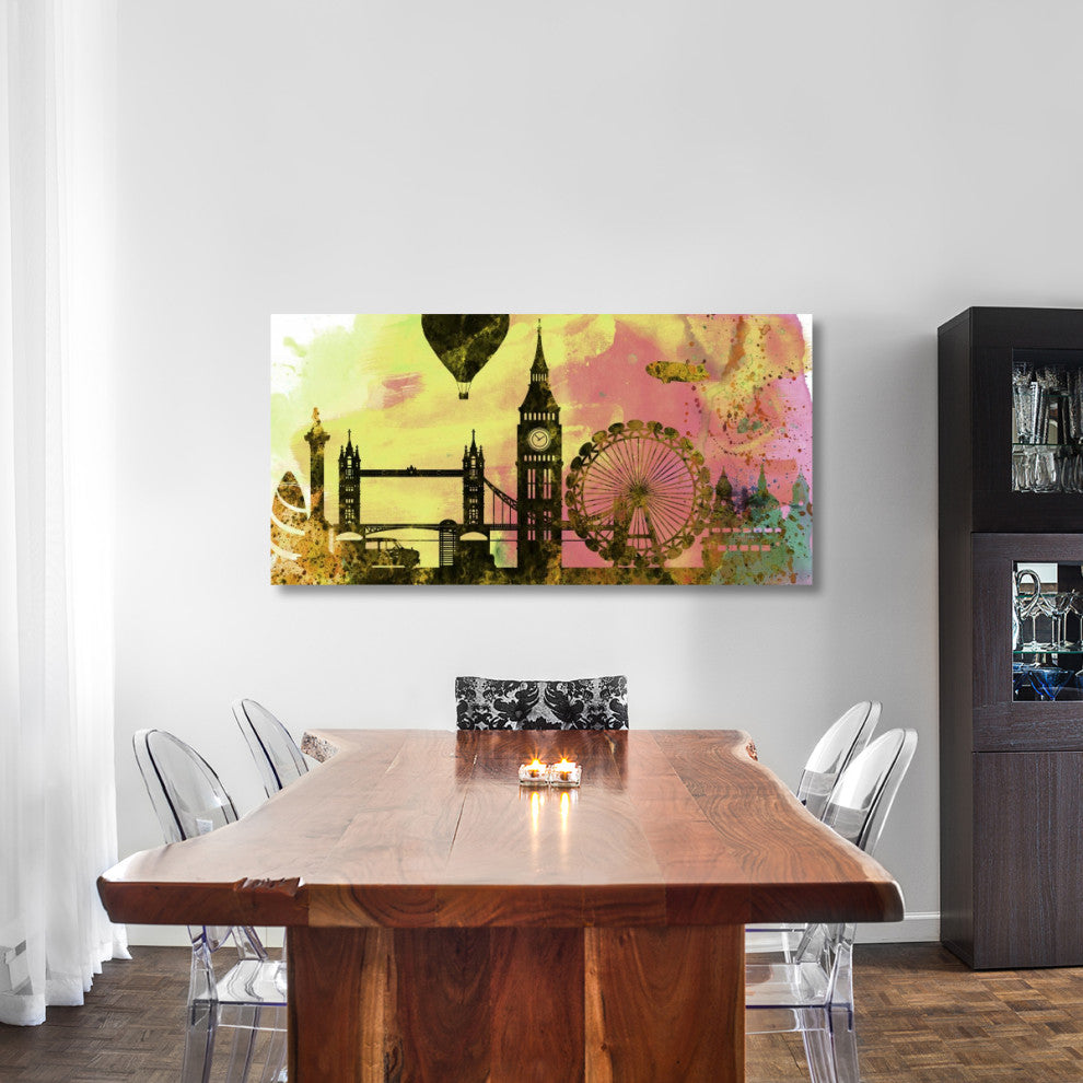 "London City Skyline" Fine Art Print
