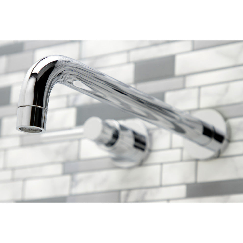 KS8051DL Wall Mount Tub Faucet, Polished Chrome