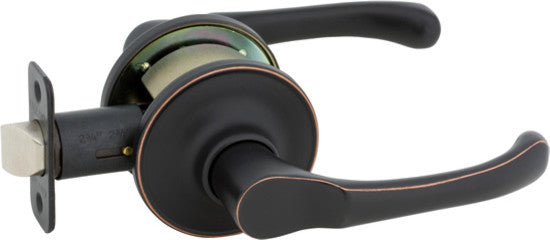 Callan2 Newport Series Grade 2 Passage Lever Set, Edged Oil Rubbed Bronze