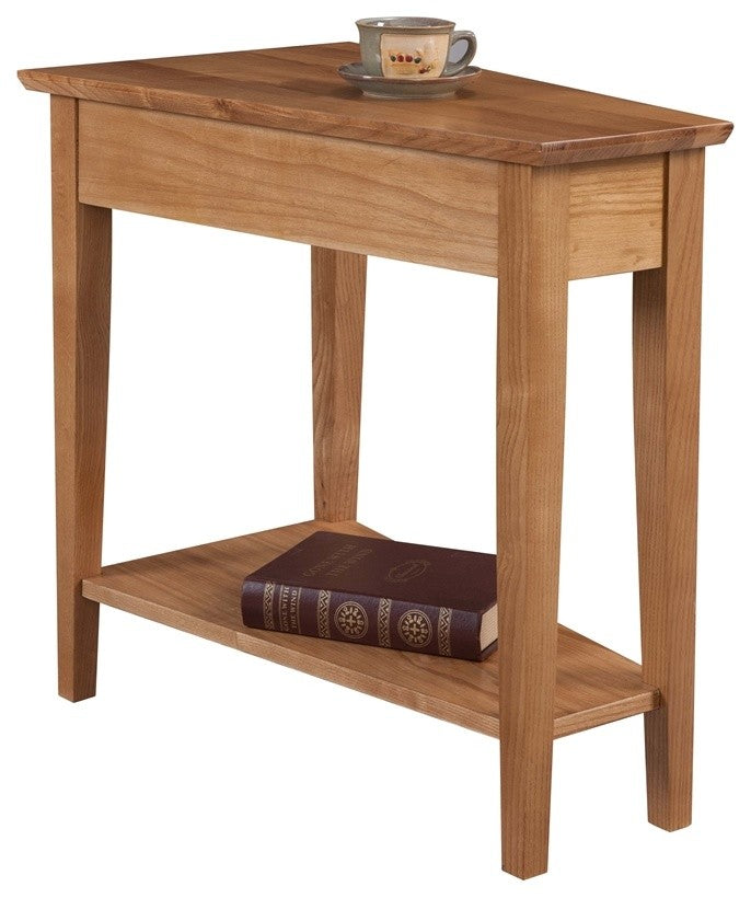Leick Furniture Favorite Finds Wedge End Table in Natural Desert Sands