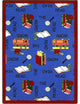 Kid Essentials Rug, Read the Word, 7'8"x10'9"