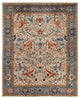Serapi One-of-a-Kind Hand-Knotted Area Rug Light Gray, 7'11" x 9'10"