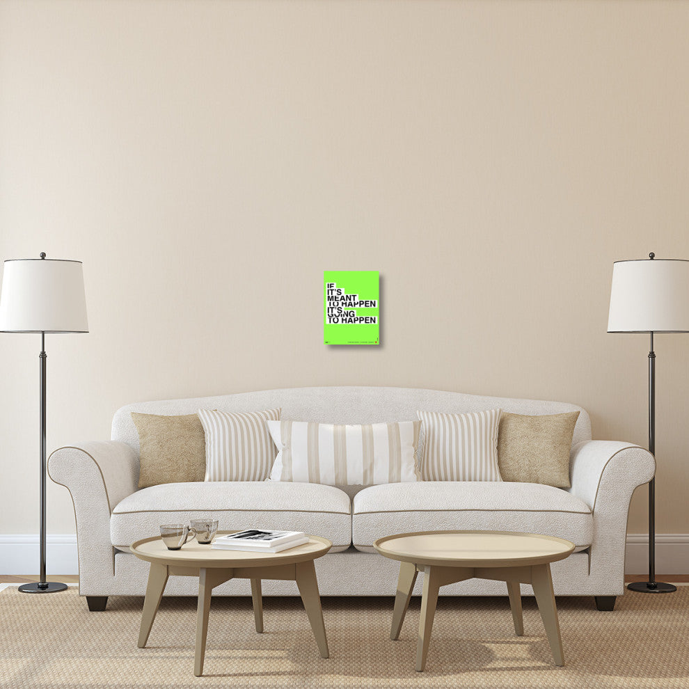 "If It's Meant To Happen" Poster Fine Art Print