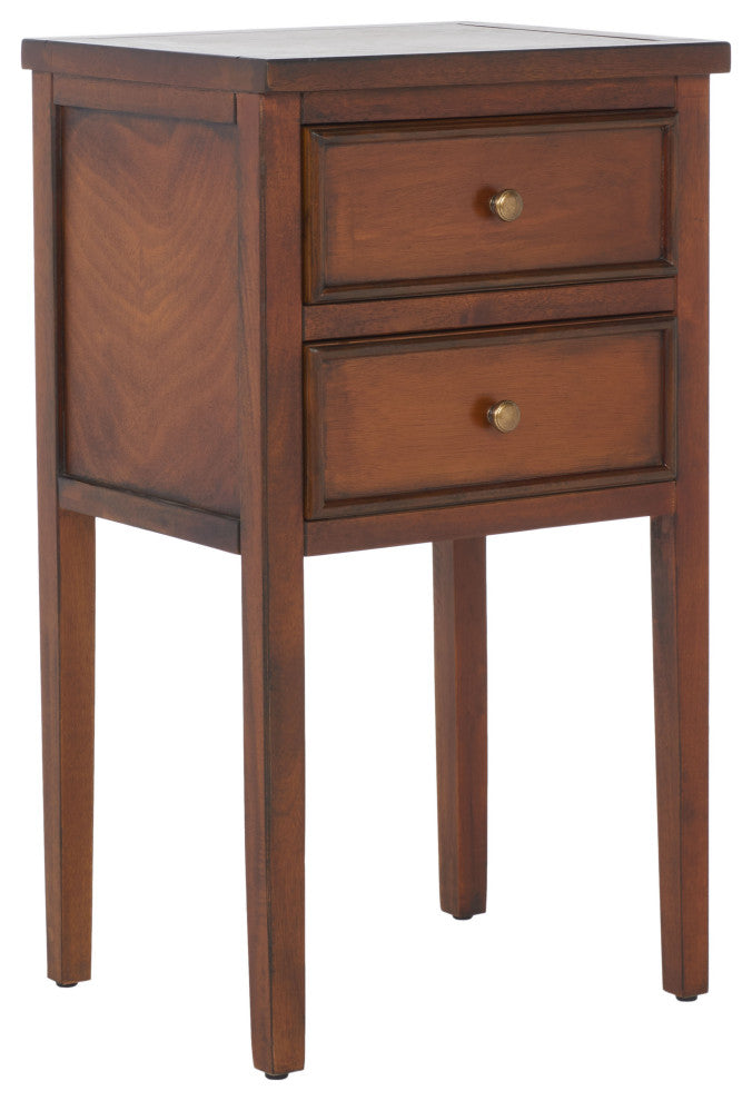 Safavieh Toby End Table, Filbert Brown