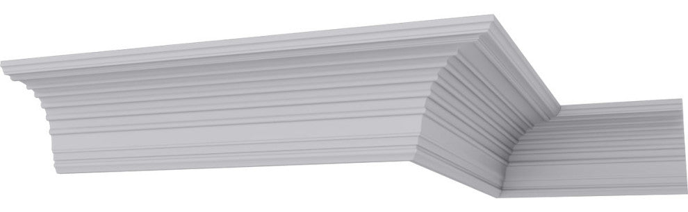 5 3/8"Hx5 3/8"Px7 1/2"Fx96 1/2"L, Foster Cove Crown Moulding
