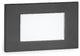 LED Diffused Step and Wall Light, Black