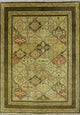 Traditional Chobi Peshawar Oriental Area Rug 5'x6', P2682