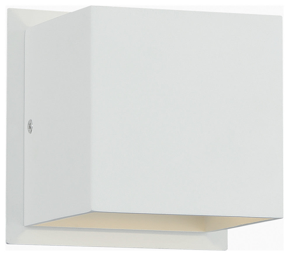 Louis Wall Sconce, White Matte