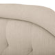 GDF Studio Celina Queen Size Headboard w/ Button Tufted Accent, Light Beige