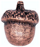 Acorn Cabinet Knob, Small, Antique Copper