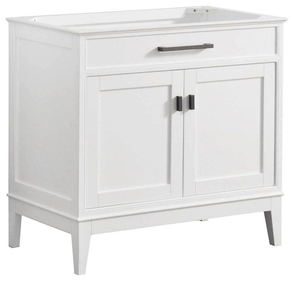 Avanity Madison 36" Vanity Only, White Finish