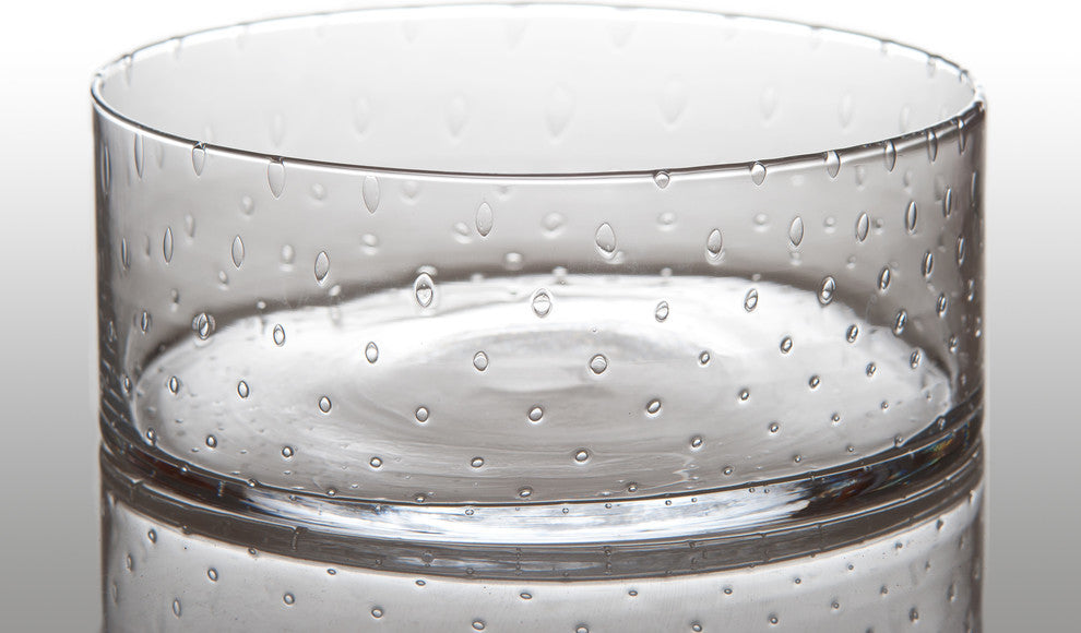 Seeded Classic Glass Salad Bowl, Short